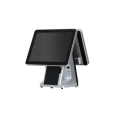 Ikkita displeyli 919s sensorli pos monoblok, qora